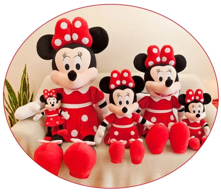 40–100 cm gefüllt Mickey & Minnie Maus Plüschtier Soft Goofy Pluto Donald Duck Mickey Minnie Puppen Geburtstag Hochzeitsgeschenke für Kinder