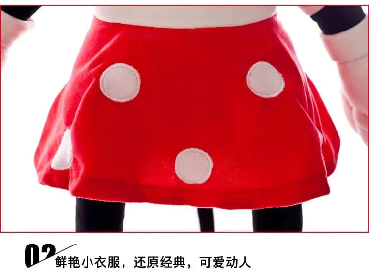 40–100 cm gefüllt Mickey & Minnie Maus Plüschtier Soft Goofy Pluto Donald Duck Mickey Minnie Puppen Geburtstag Hochzeitsgeschenke für Kinder