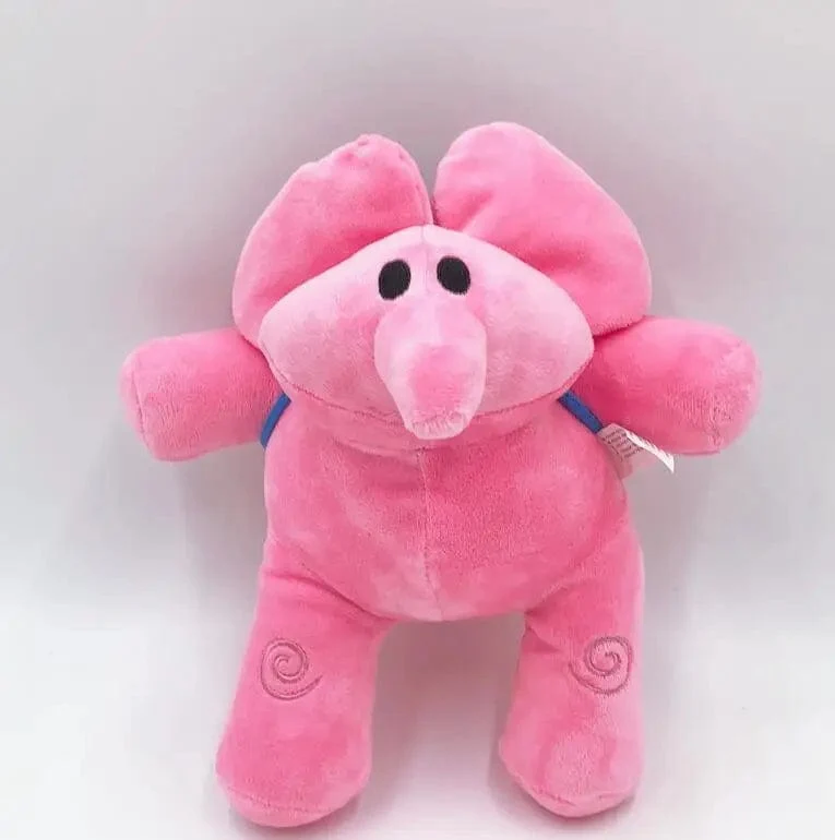 Let's Go Pocoyo Plüschpuppe Spielzeug Elefant Elly Pato Fred Loula Schläfriger Vogel Plüschkissen Gefüllte Kinder Weihnachtsgeburtstagsgeschenke