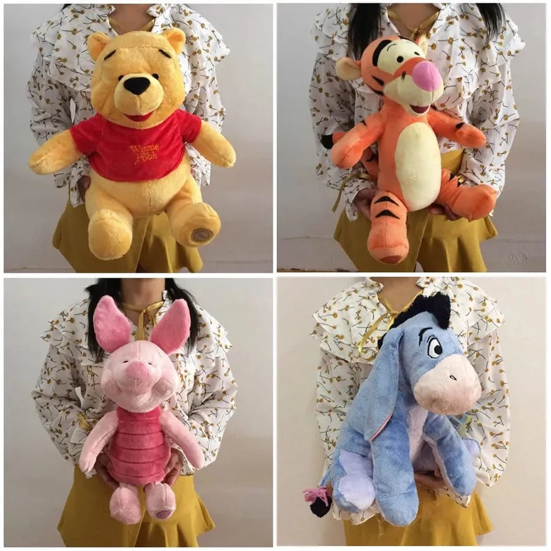 Freies verschiffen Eeyore Esel Winnie Bär Tigger Tiger Ferkel Schwein Und Kaninchen Roo Plüsch Spielzeug Niedlichen Kuscheltiere Kinder Weiche Puppe
