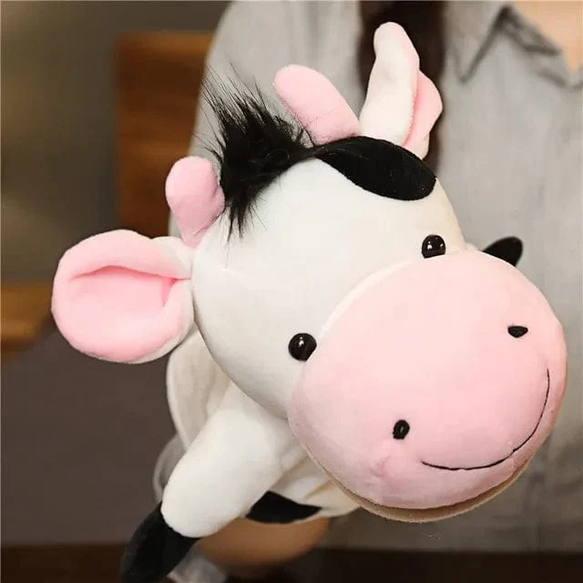 Weiche Stofftierpuppe, Tierplüschpuppe, pädagogisches Babyspielzeug, Löwe, Elefant, Affe, Giraffe, Tiger, Hase, Kawaii, Handfingerpuppe