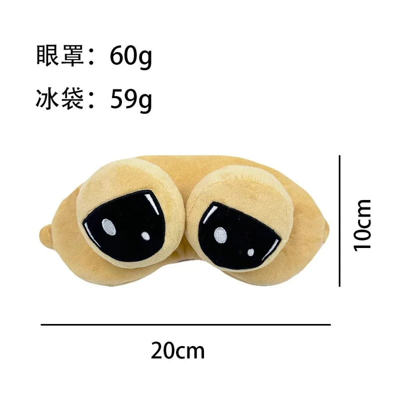 The Maw Pou Baumwoll-Slipper Anime Plüsch-Hausschuhe Kawaii Cartoon Weich Gefüllte Flauschige Dicke Rutschfeste Schuhe Alien Pou Puppe Home Indo