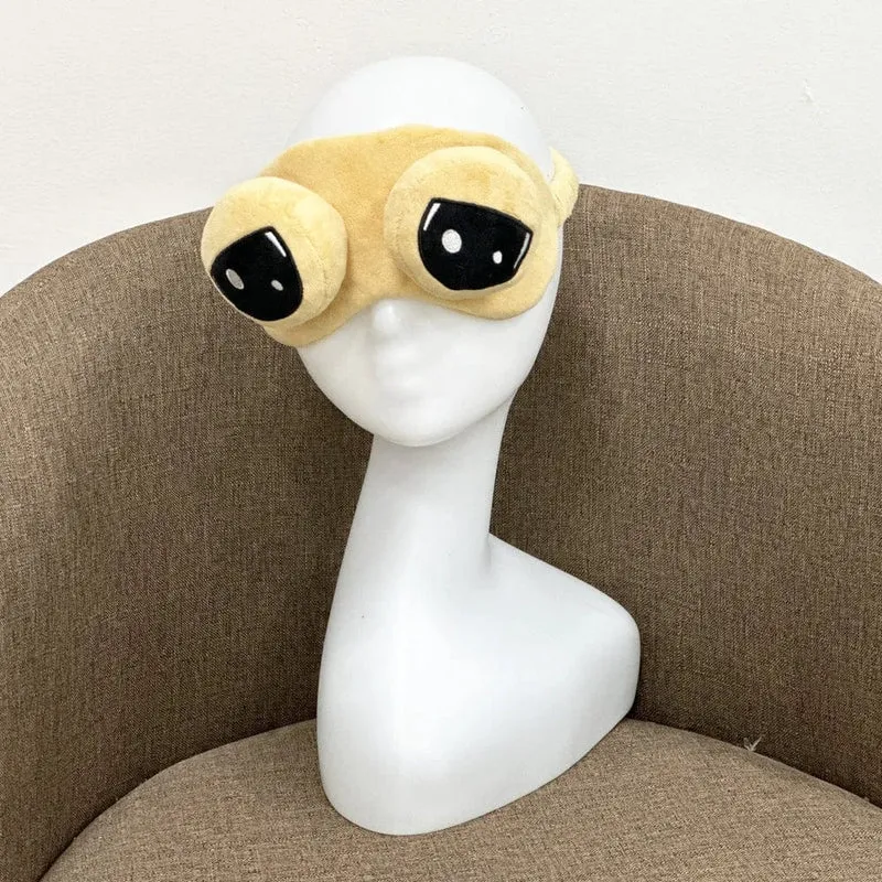The Maw Pou Baumwoll-Slipper Anime Plüsch-Hausschuhe Kawaii Cartoon Weich Gefüllte Flauschige Dicke Rutschfeste Schuhe Alien Pou Puppe Home Indo