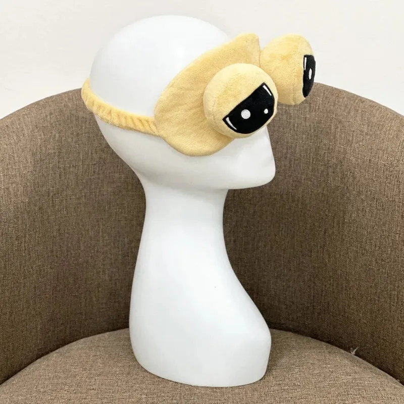 The Maw Pou Baumwoll-Slipper Anime Plüsch-Hausschuhe Kawaii Cartoon Weich Gefüllte Flauschige Dicke Rutschfeste Schuhe Alien Pou Puppe Home Indo