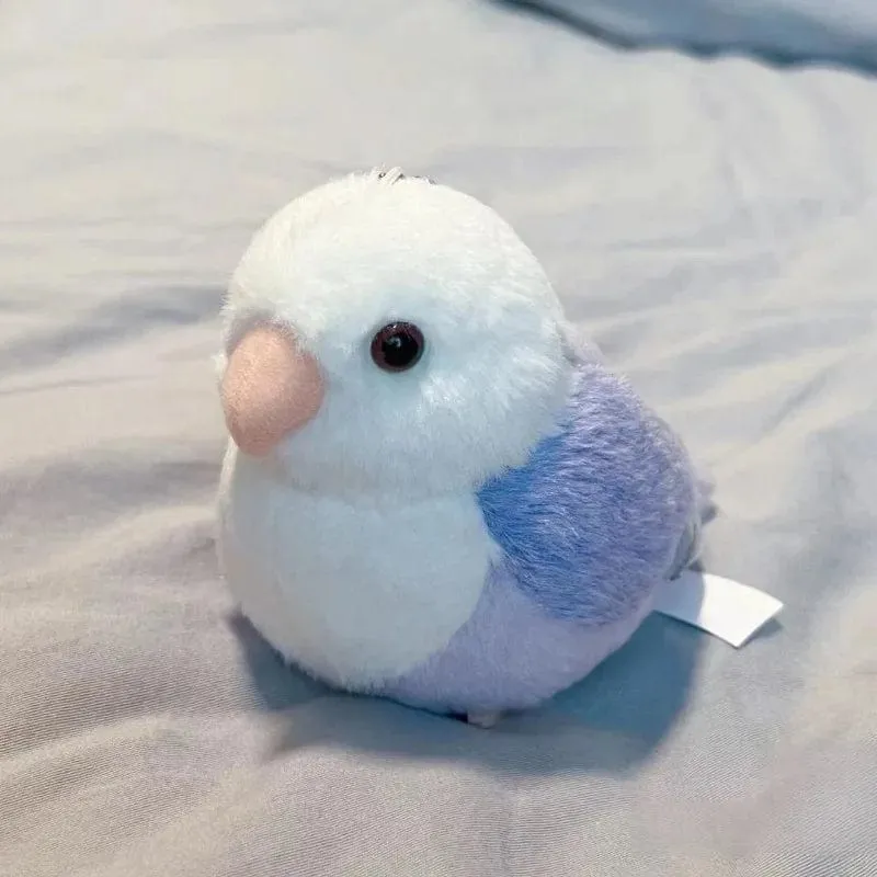 Lovebird Papagei High Fidelity Pfingstrose Papagei Plüschtier Wellensittich Wellensittich Plüschtiere Lebensechte Tiere Simulation Gefülltes Puppenspielzeug