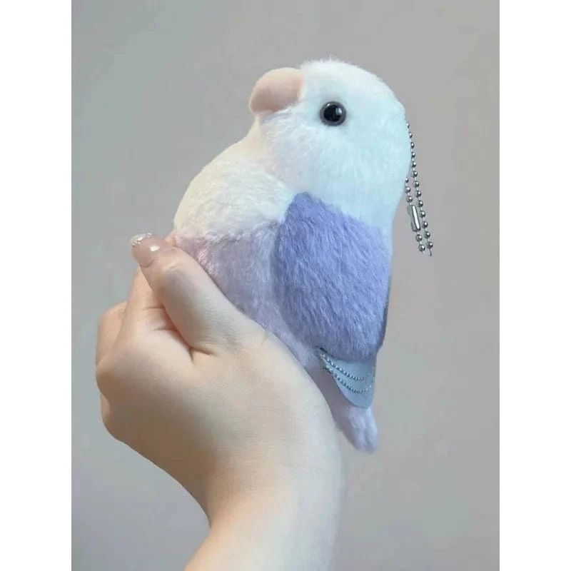 Lovebird Papagei High Fidelity Pfingstrose Papagei Plüschtier Wellensittich Wellensittich Plüschtiere Lebensechte Tiere Simulation Gefülltes Puppenspielzeug