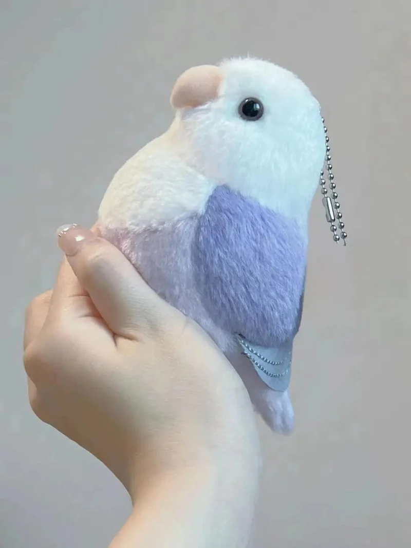Lovebird Papagei High Fidelity Pfingstrose Papagei Plüschtier Wellensittich Wellensittich Plüschtiere Lebensechte Tiere Simulation Gefülltes Puppenspielzeug