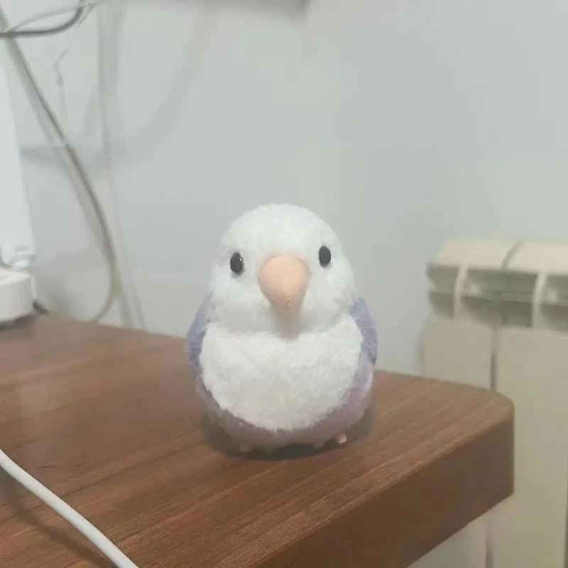 Lovebird Papagei High Fidelity Pfingstrose Papagei Plüschtier Wellensittich Wellensittich Plüschtiere Lebensechte Tiere Simulation Gefülltes Puppenspielzeug