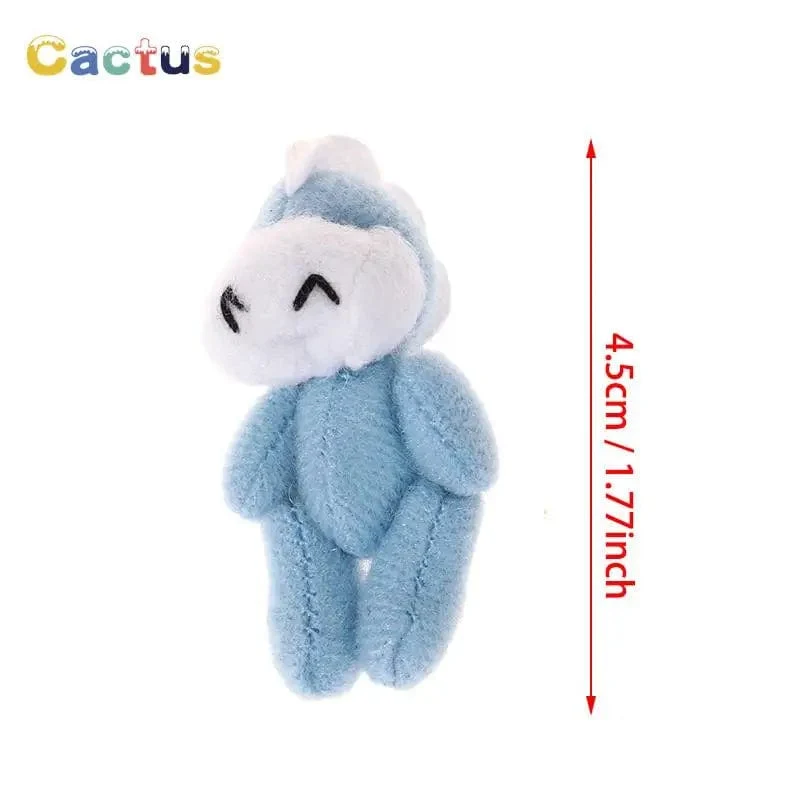 4/4.5/6 cm Mini-Teddybär Plüschtier Joint Bear Cartoon Gefüllte Puppen Langohr-Kaninchen Spielzeug Souvenirs für Kinder Kleine Geschenke