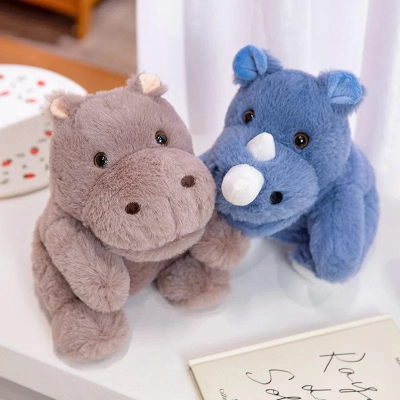 30 Arten gefüllte Plüschtiere Spielzeug Hand Finger Story Puppe süße Puppen pädagogische Babys Ente Lamm Kuh Hund Pferd Kinder Geschenk