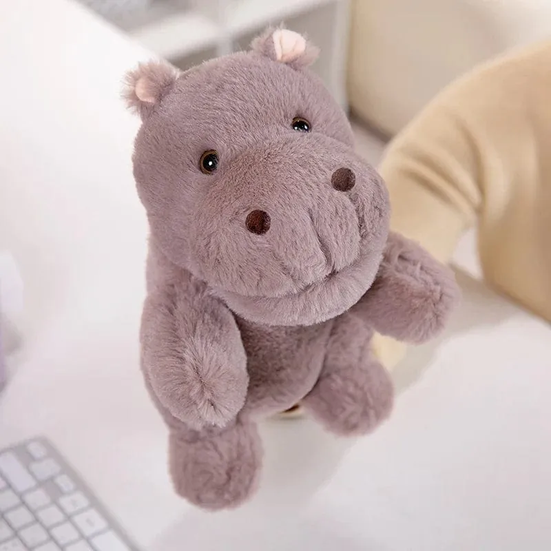 30 Arten gefüllte Plüschtiere Spielzeug Hand Finger Story Puppe süße Puppen pädagogische Babys Ente Lamm Kuh Hund Pferd Kinder Geschenk