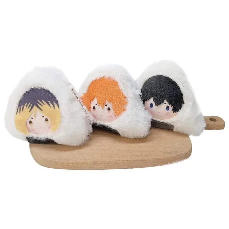 10 cm Original Gefüllte Anime Haikyuu Plüsch Puppe Anhänger Nette Hinata Kageyama Kozume Kenma Oikawa Tooru Sugawar Schlüsselbund Spielzeug Geschenk