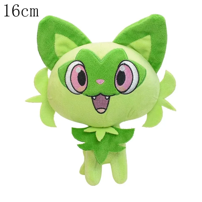 Pokemon Plüschtier Anime Figur Charizard Mewtwo Blastoise Mew Eevee Gengar Pikachu Gefüllte Puppe Sprigatito Spielzeug Kinder Weihnachtsgeschenk