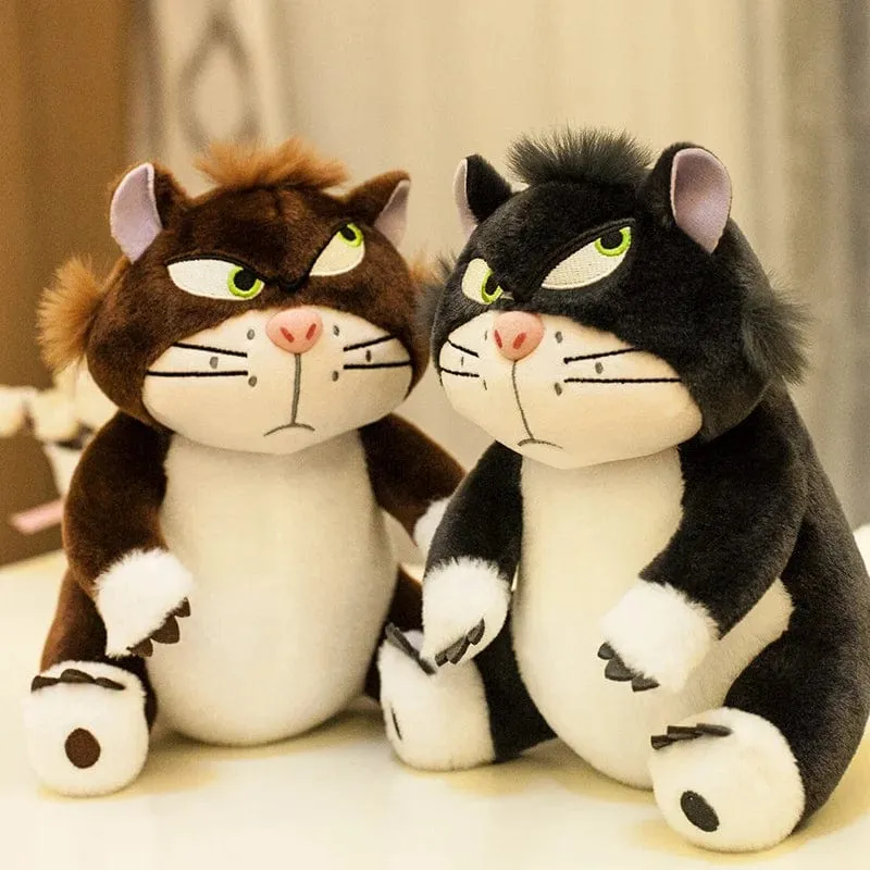 12cm Schöne Disney Lucifer Plüsch-Schlüsselanhänger Puppe Kawaii Tasche Anhänger Plüsch Stofftier Rucksack Anhänger Geburtstagsgeschenk für Kinder