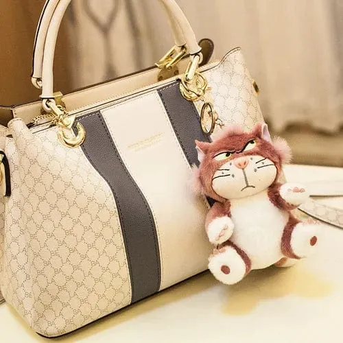 12cm Schöne Disney Lucifer Plüsch-Schlüsselanhänger Puppe Kawaii Tasche Anhänger Plüsch Stofftier Rucksack Anhänger Geburtstagsgeschenk für Kinder