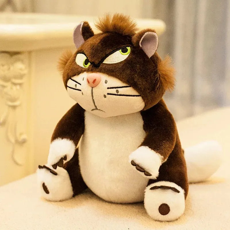 12cm Schöne Disney Lucifer Plüsch-Schlüsselanhänger Puppe Kawaii Tasche Anhänger Plüsch Stofftier Rucksack Anhänger Geburtstagsgeschenk für Kinder