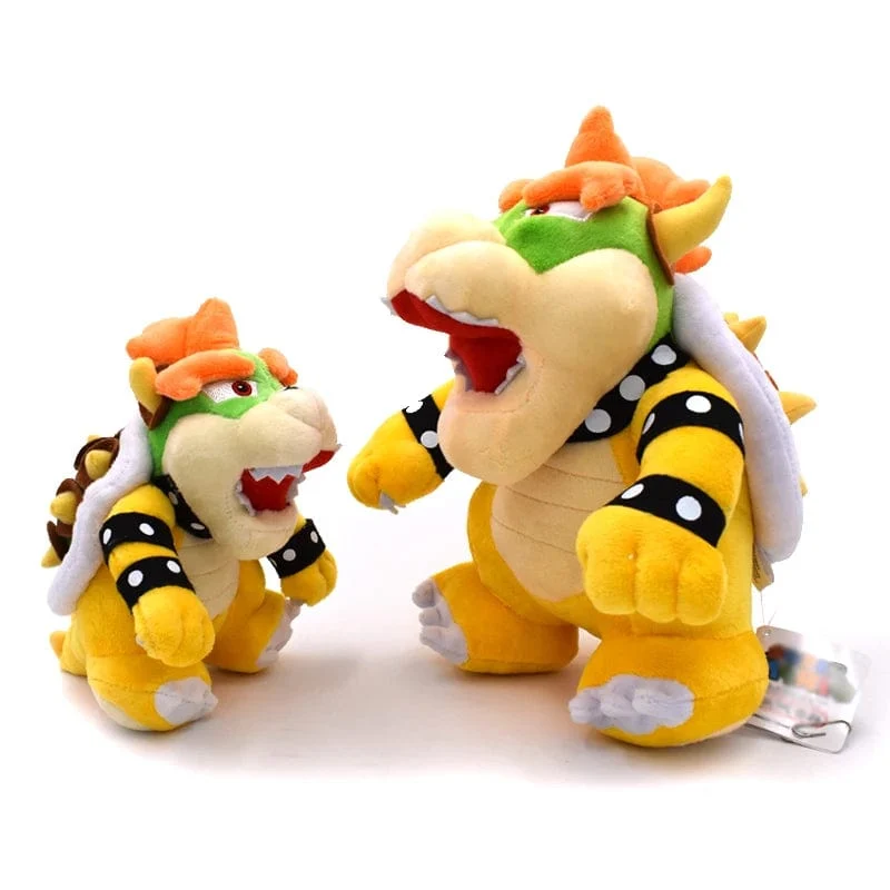 Super Mario Bros Plüschtier Bowser Stuff Plüschpuppe Anime Geschenk für Jungen Mädchen Geburtstag Home Party Dekor