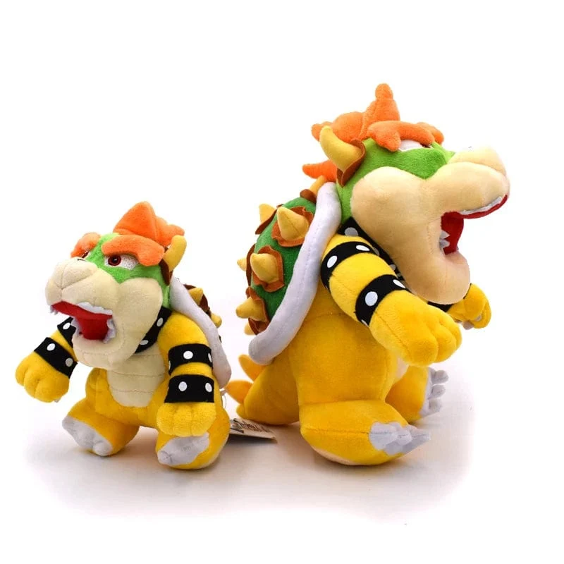 Super Mario Bros Plüschtier Bowser Stuff Plüschpuppe Anime Geschenk für Jungen Mädchen Geburtstag Home Party Dekor