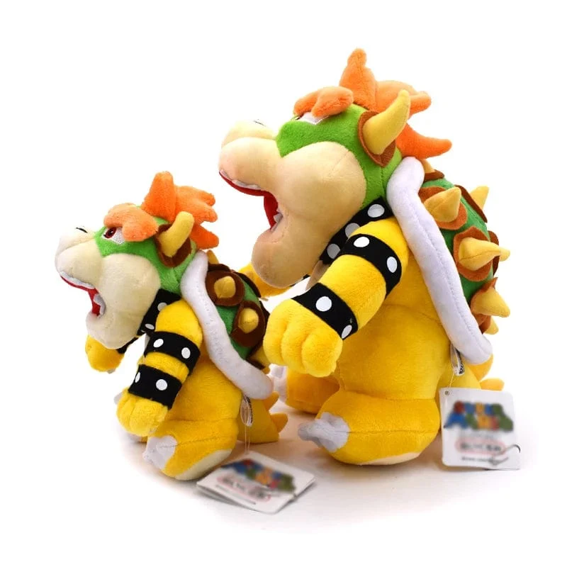 Super Mario Bros Plüschtier Bowser Stuff Plüschpuppe Anime Geschenk für Jungen Mädchen Geburtstag Home Party Dekor