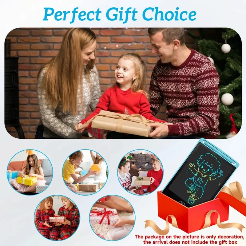 6.5/8.5/10/12 Zoll LCD-Schreibtablett, Zeichenbrett, Montessori-Lernspielzeug für Kinder, Zeichenspielzeug für Kinder, Jungen, Geschenke