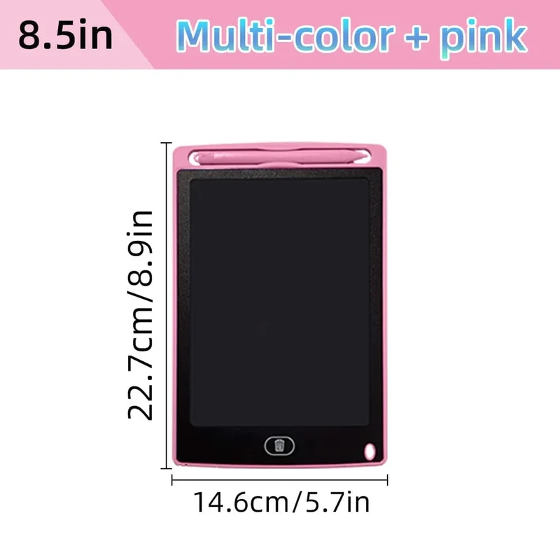 6.5/8.5/10/12 Zoll LCD-Schreibtablett, Zeichenbrett, Montessori-Lernspielzeug für Kinder, Zeichenspielzeug für Kinder, Jungen, Geschenke