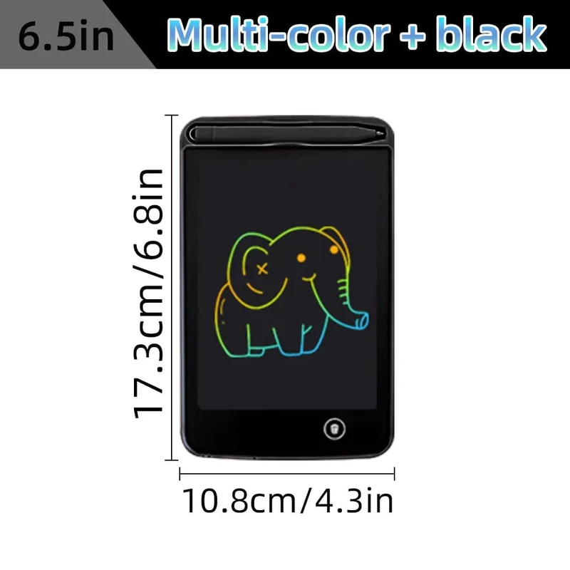 6.5/8.5/10/12 Zoll LCD-Schreibtablett, Zeichenbrett, Montessori-Lernspielzeug für Kinder, Zeichenspielzeug für Kinder, Jungen, Geschenke