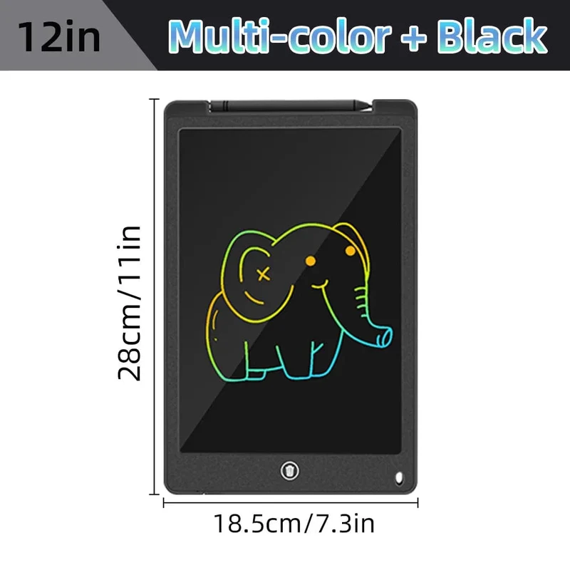 6.5/8.5/10/12 Zoll LCD-Schreibtablett, Zeichenbrett, Montessori-Lernspielzeug für Kinder, Zeichenspielzeug für Kinder, Jungen, Geschenke