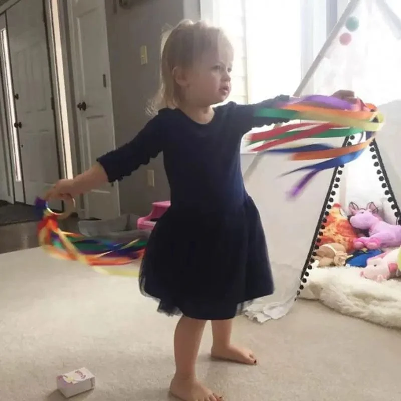 Sensorisches Spielzeug im Montessori-Stil, BPA-frei, ungiftig, Baby-Bandring, Neugeborene entwickeln nach oben, sensorisches Spielzeug zur Farberkennung