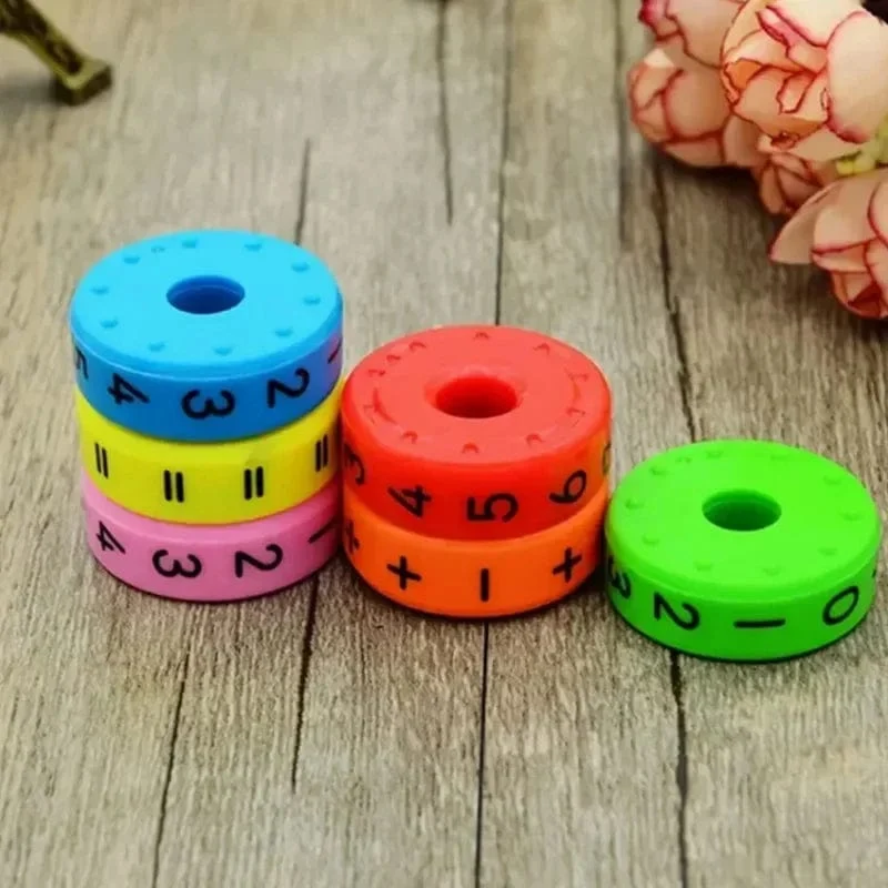 Magnetisches Montessori-Spielzeug, frühes Lernen, pädagogisches Spielzeug für Kinder, Mathematik, Wirtschaft, Zahlen, DIY-Zusammenbau von Puzzles für Kinder, Jungen und Mädchen