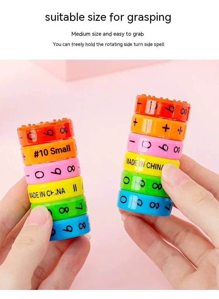 Magnetisches Montessori-Spielzeug, frühes Lernen, pädagogisches Spielzeug für Kinder, Mathematik, Wirtschaft, Zahlen, DIY-Zusammenbau von Puzzles für Kinder, Jungen und Mädchen