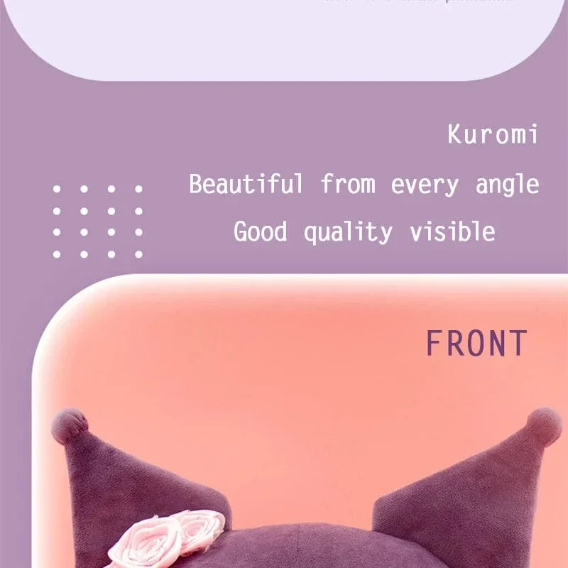 Anime Sanrio Kuromi Hallo Kitty Kawaii My Melody Gefüllte Plüschtiere Süße Puppen Anhänger Schlüsselanhänger Geburtstagsparty Geschenk für Mädchen Kind