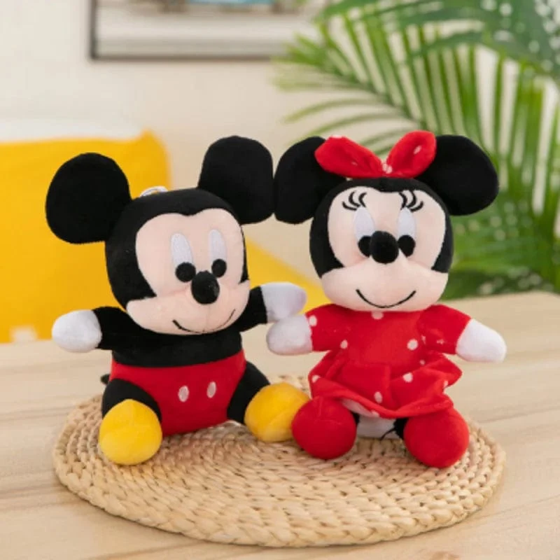 20 cm Mickey Plüsch Disney Mickey Maus Minnie Daisy Plüschtier Gefüllte Puppe Mädchenspielzeug Geburtstag Weihnachtsgeschenke