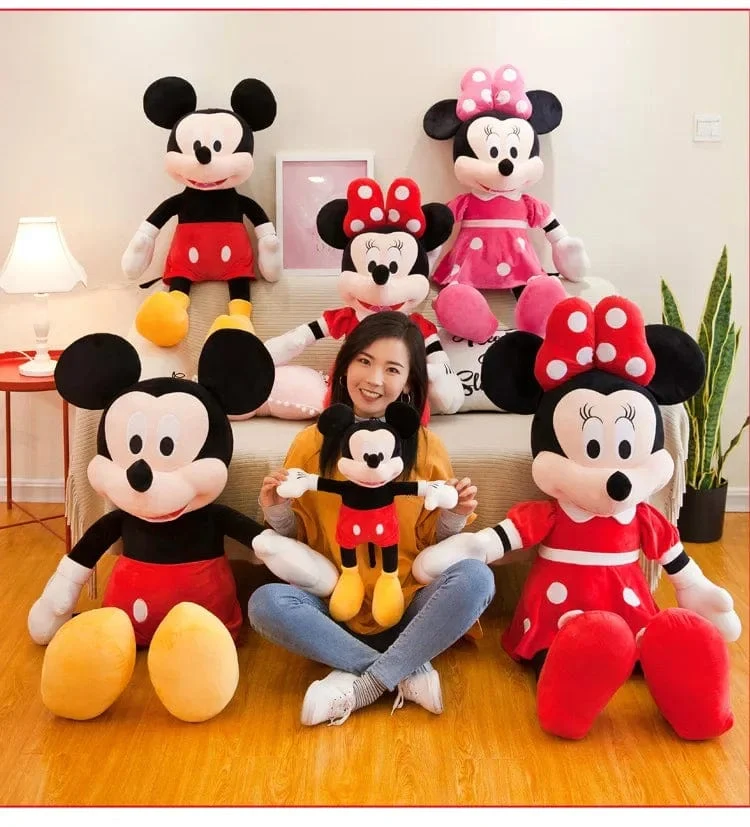 20 cm Mickey Plüsch Disney Mickey Maus Minnie Daisy Plüschtier Gefüllte Puppe Mädchenspielzeug Geburtstag Weihnachtsgeschenke