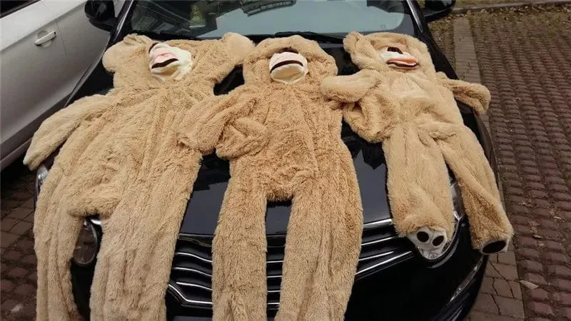 100-260 cm Billiges, ungefülltes, riesiges amerikanisches Bärenplüschtier, weiche Bärenhaut, Geburtstagsgeschenke zum Valentinstag für Mädchen, Kinderspielzeug