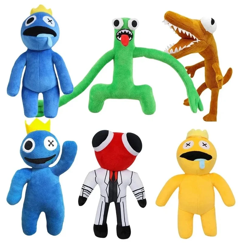 30 cm Regenbogen Freunde Plüsch Spielzeug Animation Kawaii Monster Gefüllte Puppe Rolle Cartoon Spiel Puppet Spielzeug Für Kinder Weihnachten Geschenke