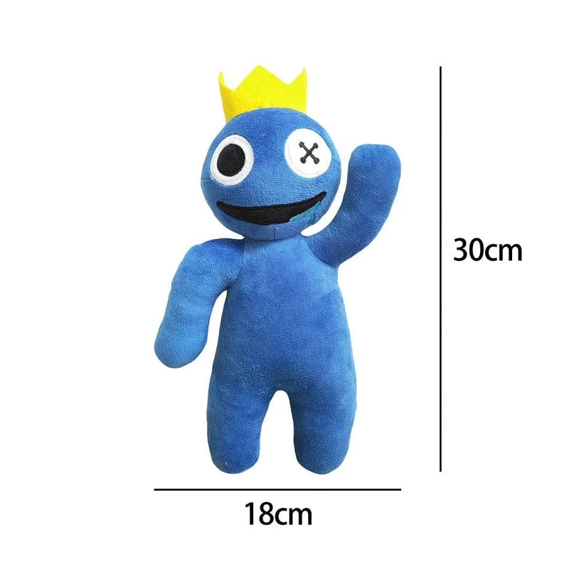 30 cm Regenbogen Freunde Plüsch Spielzeug Animation Kawaii Monster Gefüllte Puppe Rolle Cartoon Spiel Puppet Spielzeug Für Kinder Weihnachten Geschenke