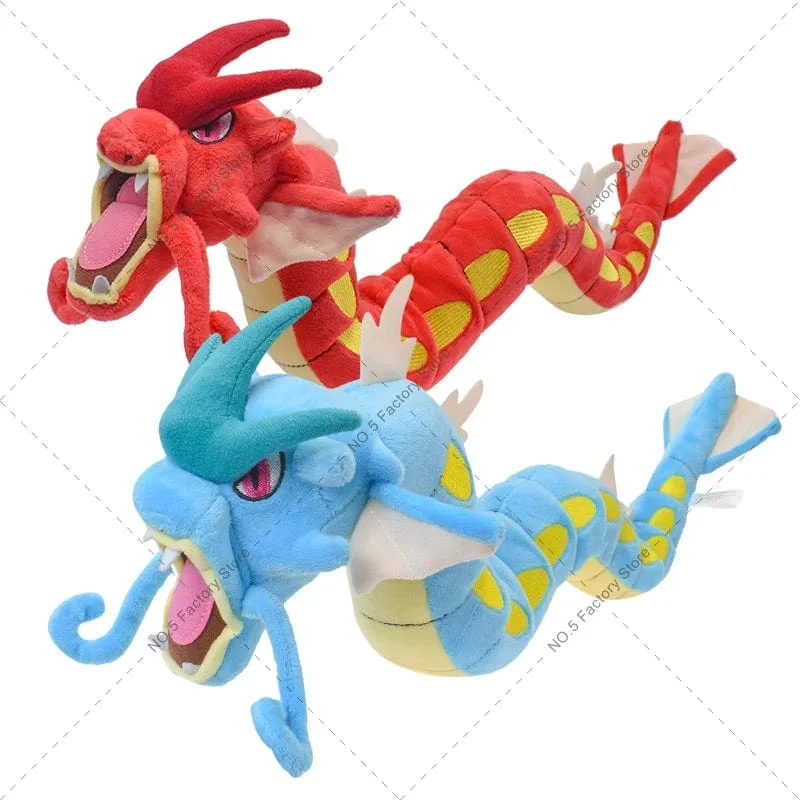 Pokemon Peluche Kawaii Shiny Gyarados Plüsch Puppe Magikarp Evolution Stofftier Spielzeug Geburtstag Festival Geschenk für Kinder