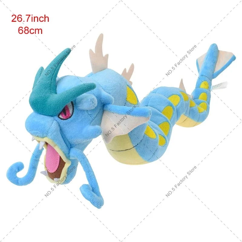 Pokemon Peluche Kawaii Shiny Gyarados Plüsch Puppe Magikarp Evolution Stofftier Spielzeug Geburtstag Festival Geschenk für Kinder