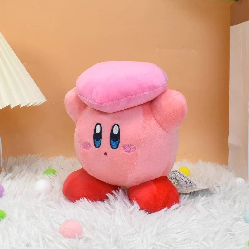 Kawaii Star Kirby Plüschpuppe Herz Kirby Hochwertiger Cartoon Plüschspielzeug für Kinder Weihnachten Geburtstag Tolles Geschenk