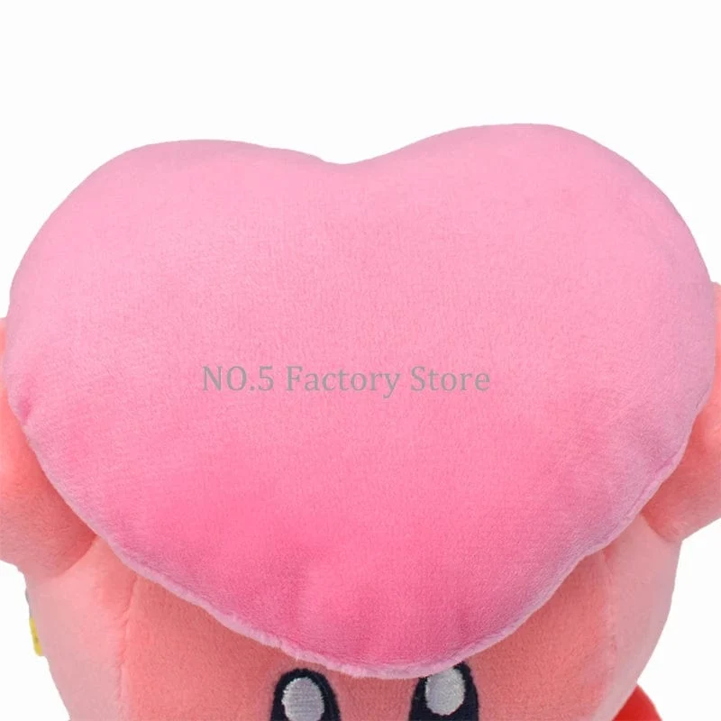 Kawaii Star Kirby Plüschpuppe Herz Kirby Hochwertiger Cartoon Plüschspielzeug für Kinder Weihnachten Geburtstag Tolles Geschenk