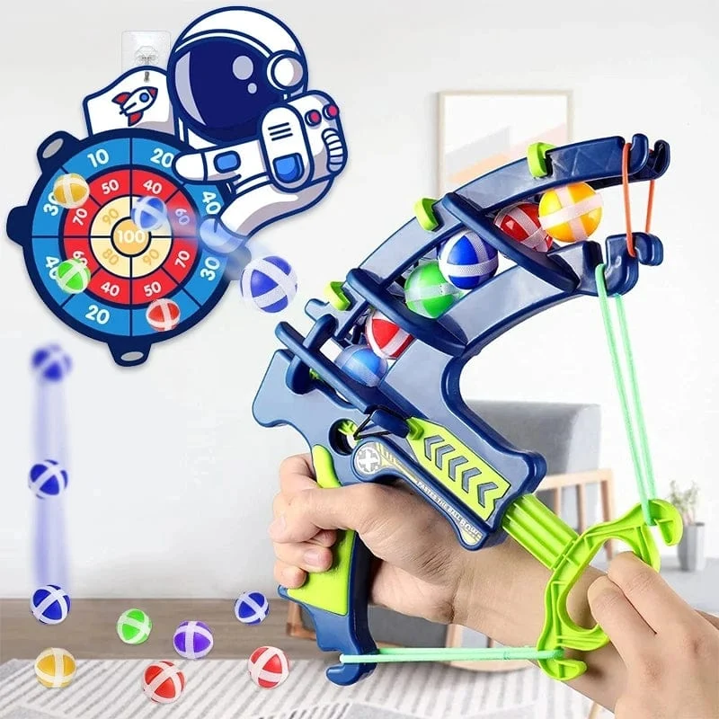 Kinder-Lernspiele Dartscheibe Babyspielzeug Stickey Ball Dart Indoor-Sport Kind Montessori-Spiele für Kinder von 3 bis 7 Jahren