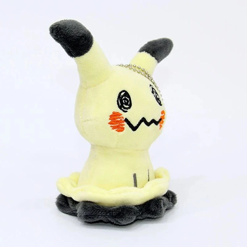 10cm Anime Pokemon süße Mimikyu Schlüsselanhänger Plüsch Pikachu Gengar Cartoon Spielzeug weiches Stofftier Spielzeug Puppe Geschenk