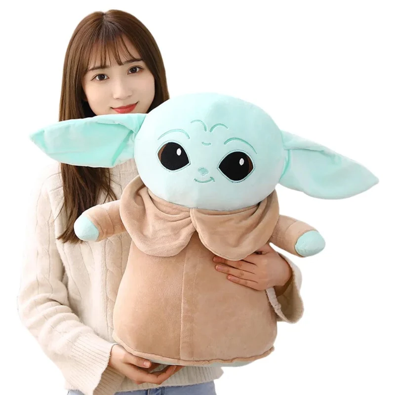 Disney Star Wars Anime Yoda Plüsch Grogu Mandalorianer Figur Yoda Baby Peluche Puppen Angefüllte Cartoon Yoda Modell Kinderspielzeug Geschenke