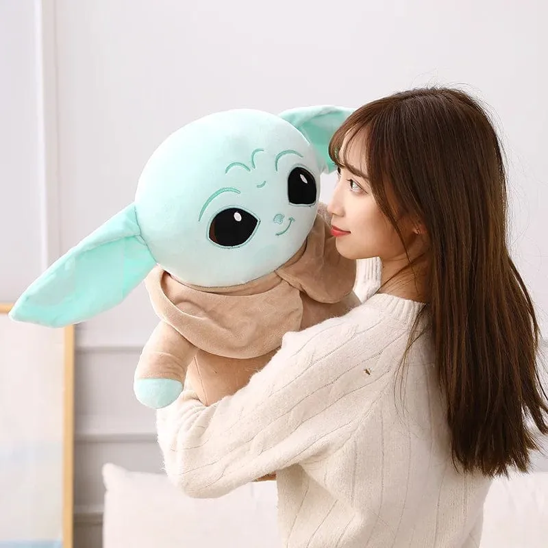 Disney Star Wars Anime Yoda Plüsch Grogu Mandalorianer Figur Yoda Baby Peluche Puppen Angefüllte Cartoon Yoda Modell Kinderspielzeug Geschenke