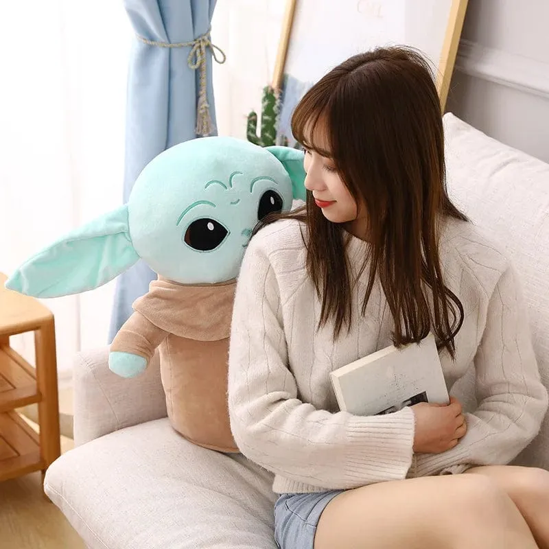 Disney Star Wars Anime Yoda Plüsch Grogu Mandalorianer Figur Yoda Baby Peluche Puppen Angefüllte Cartoon Yoda Modell Kinderspielzeug Geschenke