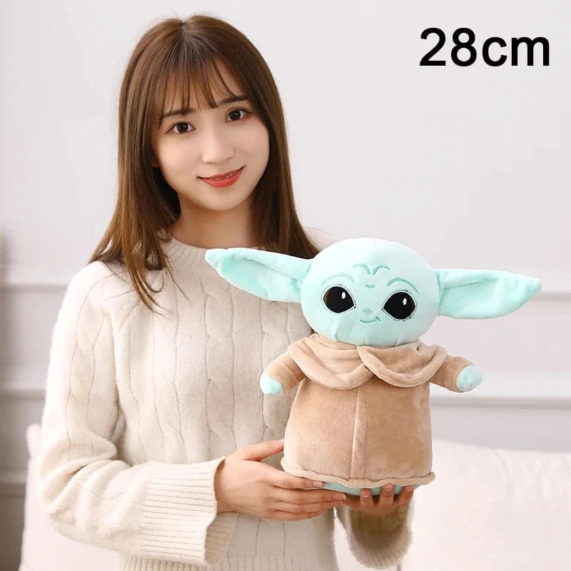 Disney Star Wars Anime Yoda Plüsch Grogu Mandalorianer Figur Yoda Baby Peluche Puppen Angefüllte Cartoon Yoda Modell Kinderspielzeug Geschenke