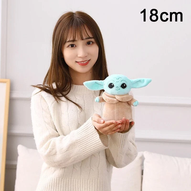 Disney Star Wars Anime Yoda Plüsch Grogu Mandalorianer Figur Yoda Baby Peluche Puppen Angefüllte Cartoon Yoda Modell Kinderspielzeug Geschenke