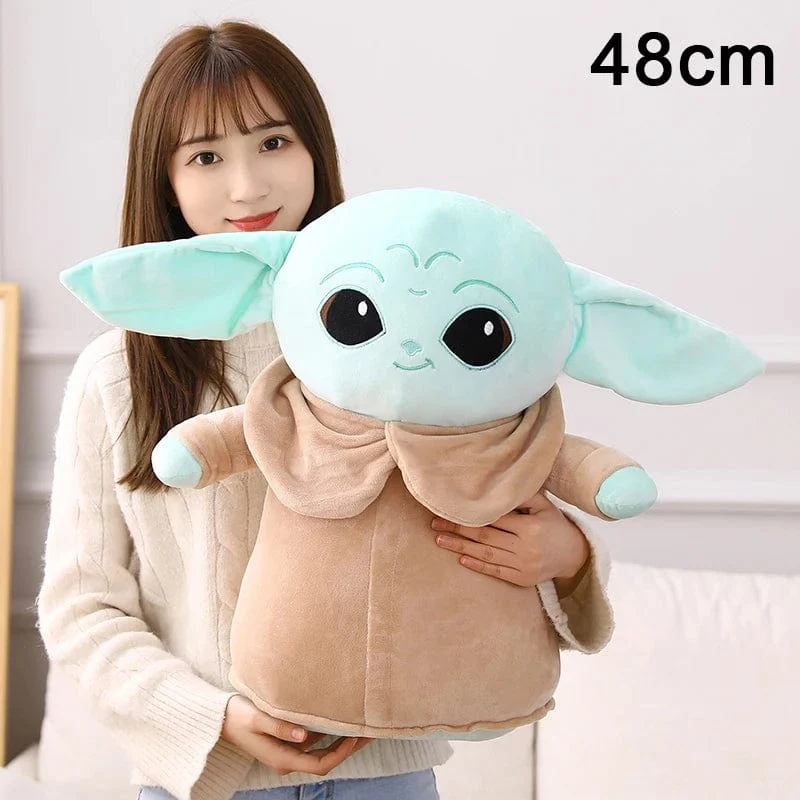 Disney Star Wars Anime Yoda Plüsch Grogu Mandalorianer Figur Yoda Baby Peluche Puppen Angefüllte Cartoon Yoda Modell Kinderspielzeug Geschenke