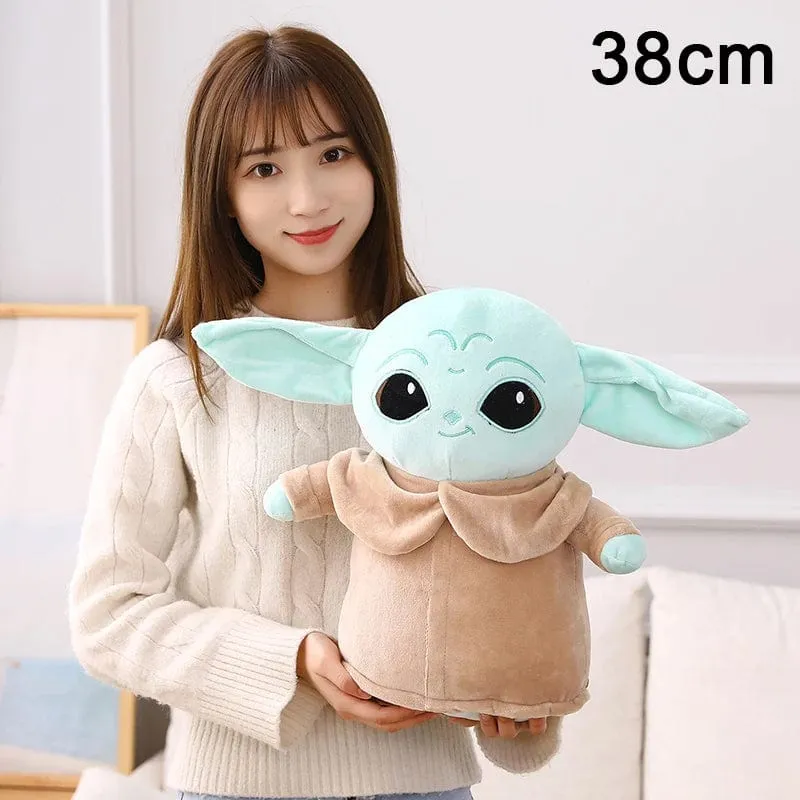 Disney Star Wars Anime Yoda Plüsch Grogu Mandalorianer Figur Yoda Baby Peluche Puppen Angefüllte Cartoon Yoda Modell Kinderspielzeug Geschenke