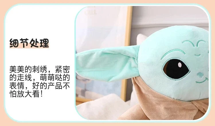 Disney Star Wars Anime Yoda Plüsch Grogu Mandalorianer Figur Yoda Baby Peluche Puppen Angefüllte Cartoon Yoda Modell Kinderspielzeug Geschenke